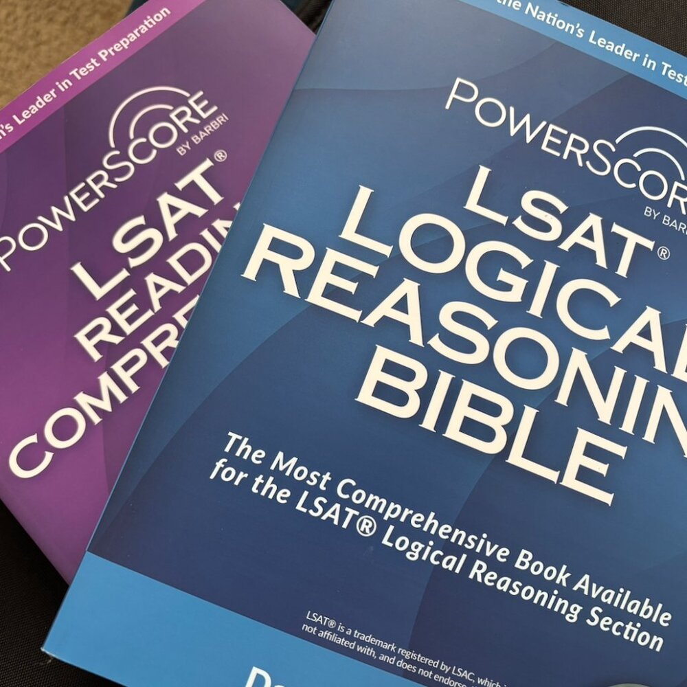 PowerScore LSAT Bible Reading Comprehension & Logical Reasoning Study Books 2023